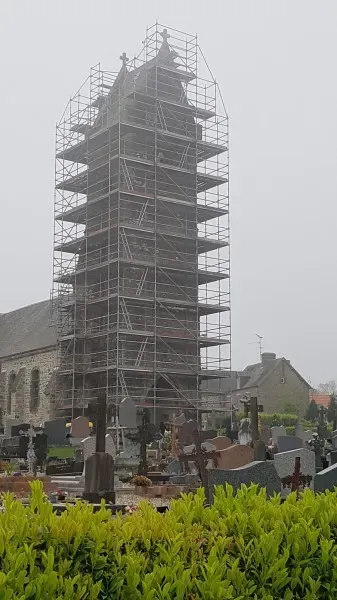 Rénovation à  Courcy